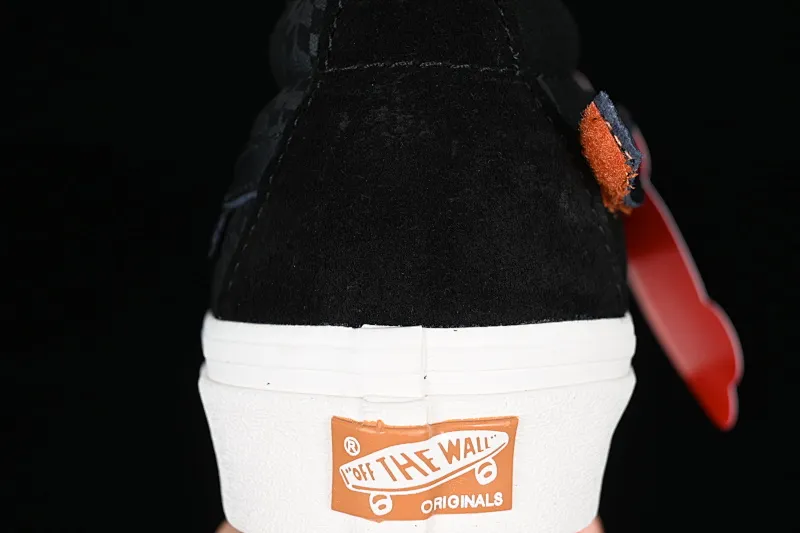 All categories Vans Vans series Vans Mid Vans SK8-Mid Vans mid-top black dark checkerboard Chinese casual sneakers VN0A391FJB2